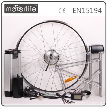 MOTORLIFE / OEM marque CE prouvé 12v dc moteur électrique pour vélo jante en alliage pour classique 350 vert vélo kit